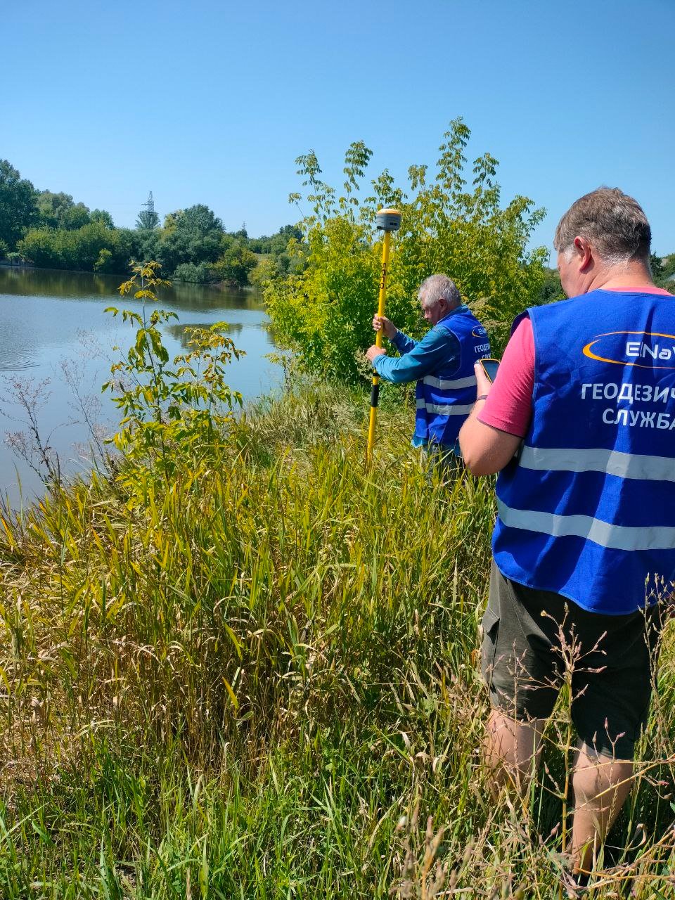 Топографічна зйомка водного об’єкту.