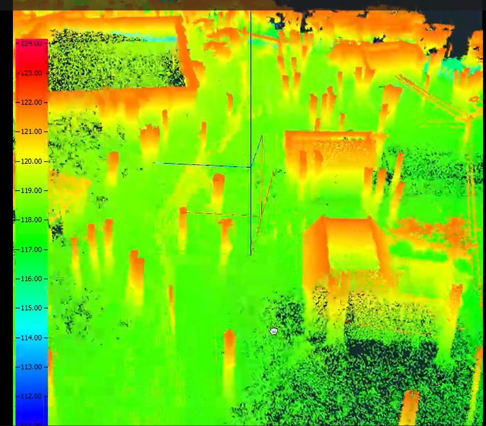 Лазерне 3D сканування баз відпочинку Корсунь-Шевченківського району Черкаської області.
